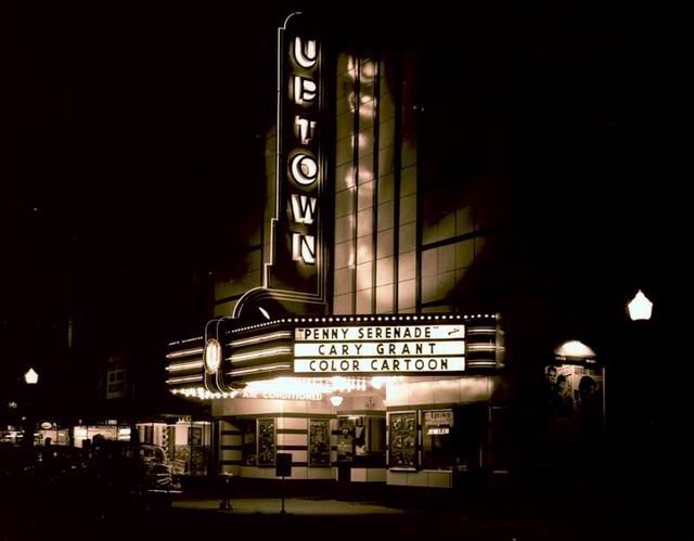 Uptown Theatre - Old Photo From James Thompson (newer photo)